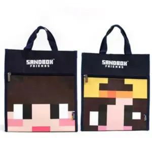 키즈나라_샌드박스 18신발주머니신주머니 실내화가방 캐릭터 보조 학원