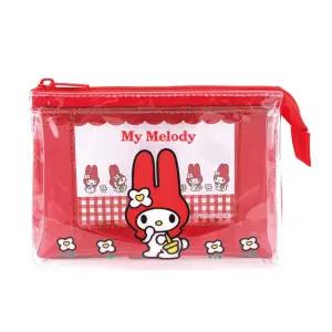 마이멜로디 50주년 이중 PVC 파우치(레드)지갑 파우치 캐릭터치 초등학생치 귀여운 산리오치