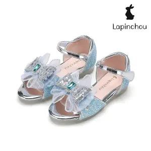 [트래드후스](대구신세계)[LAPINCHOU] 라팡슈 엘레나 씨엘 샌들 글리터 스카이블루 키즈샌들 여름샌들 ...