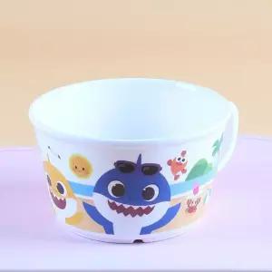 핑크퐁 아기상어 멜라민 면기아동식기 유아 양수볼 대접 스텐 이유