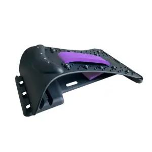 누워서 편하게 즐기는 3단 조절 목 지압 스트레칭어깨안마기 기구 마사지 안마 맛사지 마구 보조 뒷마