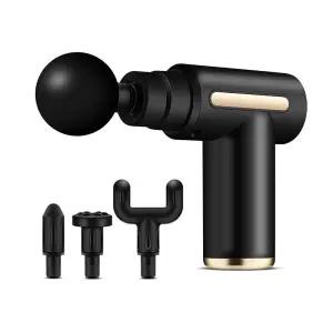 바디온 골드라인 마사지건(블랙) SJH-9410무선안마기 어깨 진동 목기 전동기 핸드 어깨기 마사지 기계 종아