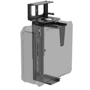 Suptek 클램프 온 데스크 또는 레그 PC 마운트 높이 너비 조절 가능 CPU 언더 테이블 빔 브래킷 컴퓨터 타워 벽 카운터 홀더 아래