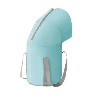 무릎까지 감싸주는 기장이 긴 휴대용 족욕가방발맛사지 발마 바스켓 용품 대형탕기 탕바구니 욕통 용기 욕