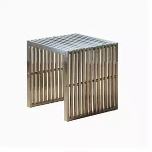 스텐 벤치 야외벤치 카페벤치 사각스툴