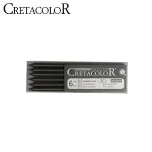 샤프콘테심 블랙 Oil Medium (6개입) 261 02연필 드로잉 크로키용 전문가 고급 스케치용품 테심 세트 용세