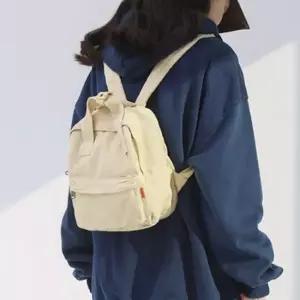 캐주얼 패션 여성 작은 책가방 손가방 아이보리 가방 학생백팩 남자백팩 여자백팩