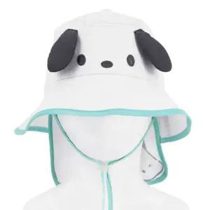 포차코 빅페이스 버킷햇 524123유아동캡모자 물놀이 키즈 플랩 키즈썬 어린이 산리오 유모자