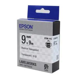 EPSON)라벨프린터리본(ST9K)투명 흑문자 엡손 용품 용리본 라벨지 프린터지 테이프