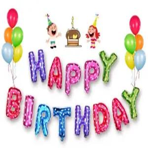 호일풍선 해피버스데이 (대)