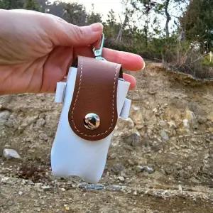 골프 볼주머니 걸이 브라운 골프공 골프볼파우치 골프볼케이스 공주머니 볼주머니