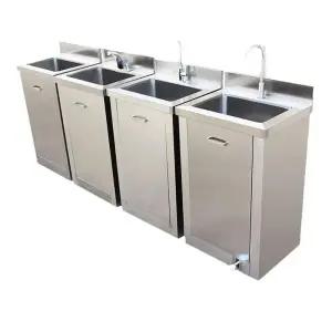 탕비실 옥외용 손세정대 세척대 이동식 세면대 클린룸