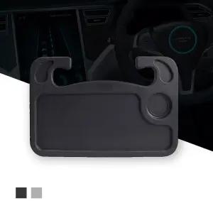키밍 자동차 핸들 테이블 노트북 식사 운전석 받침 수납 독서대 미니 트레이 멀티 다기능 다용도 차량