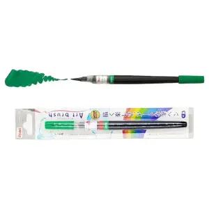 일본직수입 수채화 컬러 브러시(그린)칼라켈리펜 캘리그라피 그래피 재료 화붓 마커 피용