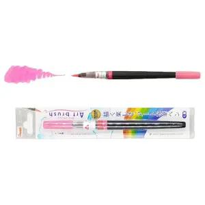 일본직수입 수채화 컬러 브러시(핑크)칼라켈리펜 캘리그라피 그래피 재료 화붓 마커 피용