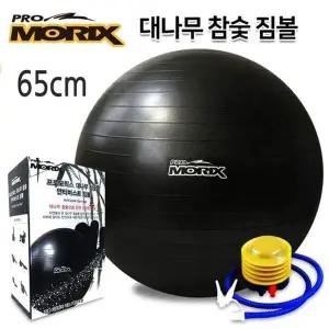 65Cm 안티버스트 짐볼 대나무 참숯