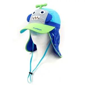 플라이봇 코즈믹 플랩캡어린이선 키즈 키즈썬 모자 플랩 햇빛차단볼 어린이