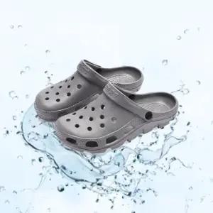 발 편한 슬리퍼 물놀이 캠핑 방수 튼튼한 그레이 여름슬리퍼 발편한슬리퍼 EVA슬리퍼