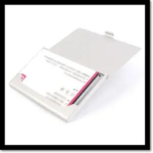 슬림 메탈 명함케이스 휴대용명함케이스 명함보관 명함집 명함첩 명함정리