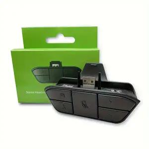 호환 Xbox One 및 Xbox Series X용 스테레오 헤드셋 어댑터  S 컨트롤러 - 오디오 밸런스 조정게임 사운드