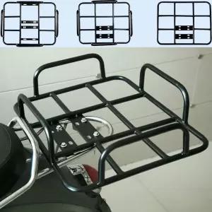 키밍 오토바이 배달 받침대 고정 선바 거치대 뒤자석선반 통대 가방 다용도 자전거 철사 집받지 통선