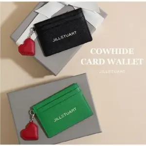 [갤러리아] JWA6E470/JAWA6E471 [PAPER] 로고 포인트 소가죽 카드지갑