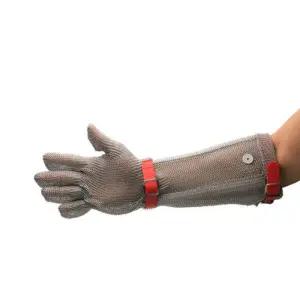 긴목 철 장갑 앞치마 토시 79989 육가공 베임 그물 자상방지 특수 정육용 쇠