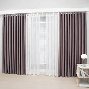 [하프클럽/지나송]지나송 리반 암막커튼+코디커튼+커튼봉 (슈퍼특대형)