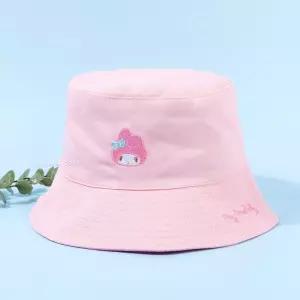 마이멜로디 리버시블 버킷햇여아모자 여름 캠핑 양면 벙거지 아이 아동 아동썬캡