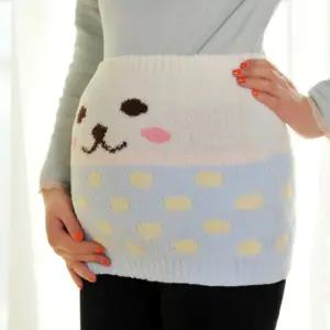 배워머 보온복대 방한 아랫 캐릭터 임산부 복부 온열 따뜻한 보온 기모 가리게 워머