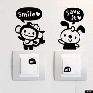 [오너클랜]bns 제니프렌즈B 포인트스티커 스위치스티커 블랙