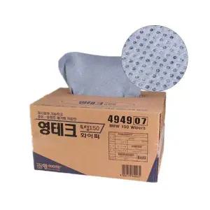 [오너클랜]bns 영테크프렙 494907 산업용 와이퍼 350x415mm 150매