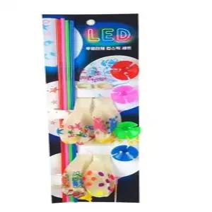 LED 투명전체 컵스틱 세트 (4입)