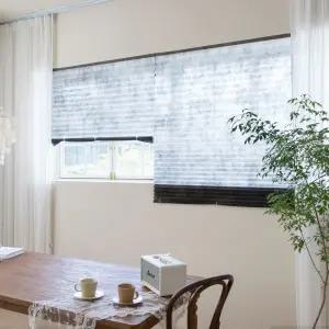 무타공 암막 블라인드 창문 햇빛가리개 일반형거실 종이 셀프 설치 자외선차단 붙이는 사무실 블라인더 실