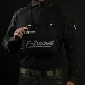 등산 아웃도어 체스트백 스포츠 운동 조끼 가슴 가방 서바이벌가방 등산보조가방