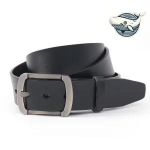 모던 정장 남성 블랙벨트 소가죽 고급스러운 남성벨트 양복벨트 세미정장벨트