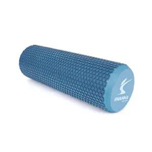 아이워너 EVA 육각 폼롤러 45cm 미드나이트블루헬스 바디 필라테스 운동 마사지 봉롤러 요가