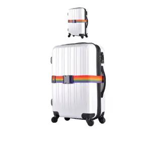 실수로 열리는 것을 방지하는 캐리어 밴딩 클립 X 2개고정벨트 안전잠금스트랩 여행가방 잠금 밴드 수화물