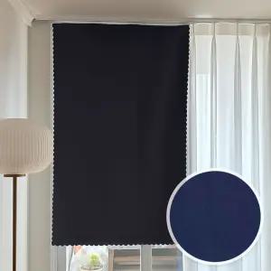 붙이는 찍찍이 암막커튼 차콜원룸 는커튼 셀프 창문형