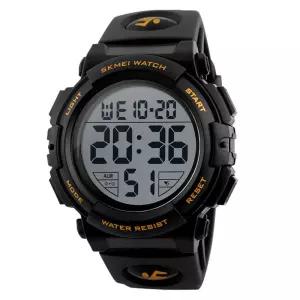 스포츠 알람 타이머 남자 여자 공용 전자 손목 시계방수 디지탈 학생 군인 등산용