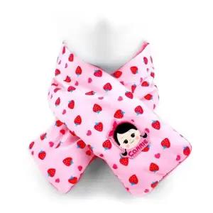 캐리 여아 목도리 패딩 넥워머 겨울 방한 아이토시 어린이집단체선물 구디백 유치원 답례품