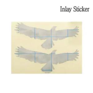 악기 스티커 Pick Holder Eagle 2 sheets Pack소품 부품 악세서리 용소품 기타관리 파츠 조립