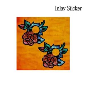 Knob Bridgeside Rose-Red 악기스티커 기타악세사리장식 데코 꾸밈 소품