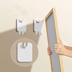 강력한 접착 사진 프레임 드릴링 없음 유화 행거 거울 원활한 이동식 그림