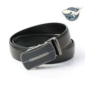세련된 자동버클 소가죽 블랙 남성 정장벨트 남성벨트 양복벨트 세미정장벨트