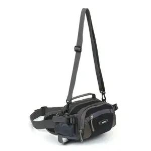 이시아르 남여 블랙 허리백 벨트백 주머니 힙색 허리 남자허리띠백 폰힙색가방