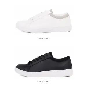 남자 20대 학생 베이직 심플 스니커즈 단화 패션 슈즈 남자운동화 학생스니커즈