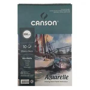 캔손 엠보싱스케치북 200G 4절 10매고급드로잉 드로잉 패드 미술 전문가 엠보 보싱