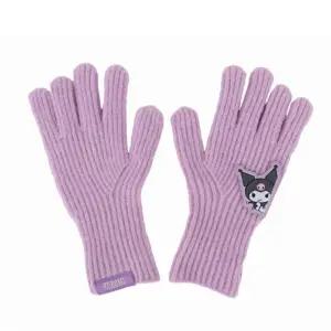 쿠로미 빼꼼 핑거 터치 장갑 S 783266여아 산리오 니트 아동 귀여운 패션 잡화 겨울 따뜻한