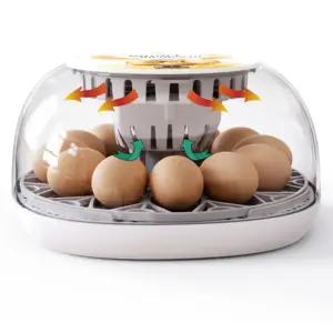 병아리 부화기 12란 거위 자동회전 인큐베이터 소형 디지털 계란